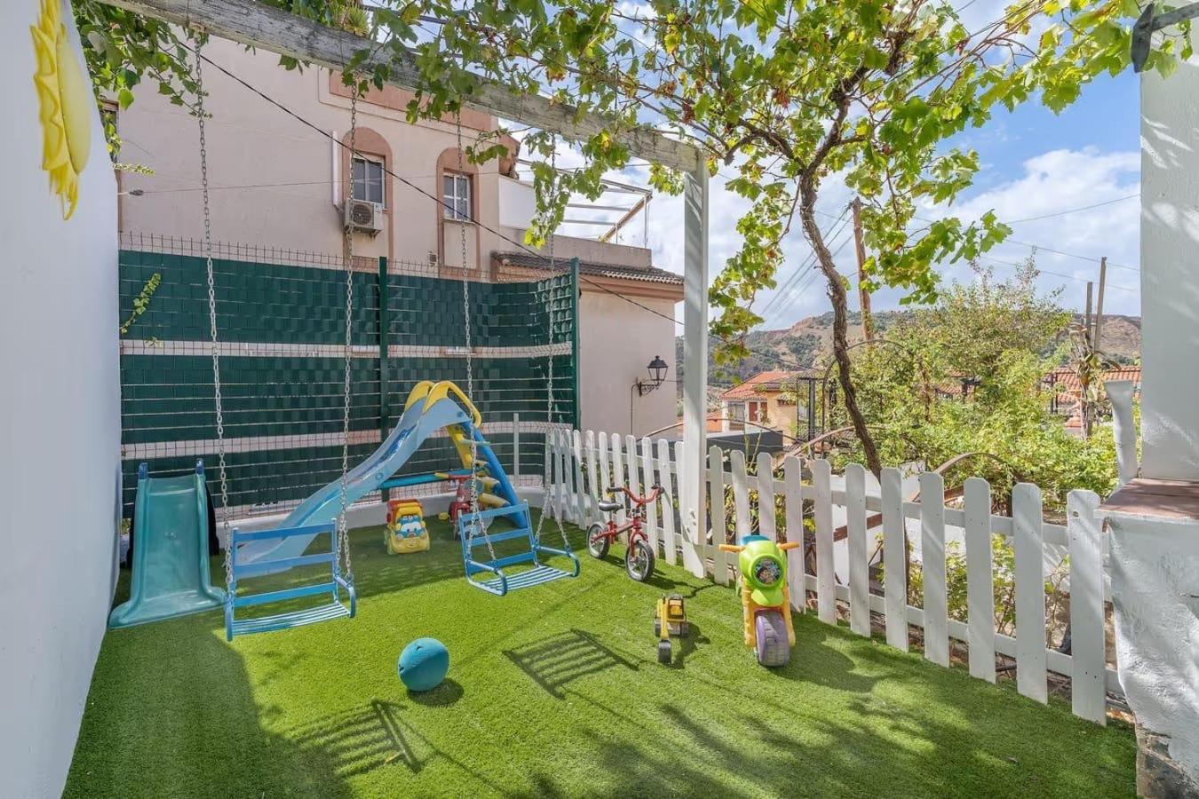 Casa Rural Vistablanca En Una Sola Planta Con Bonitas Vistas Y Piscina - Junto A La Capital Y La Alhambra Cenes De La Vega Exteriér fotografie