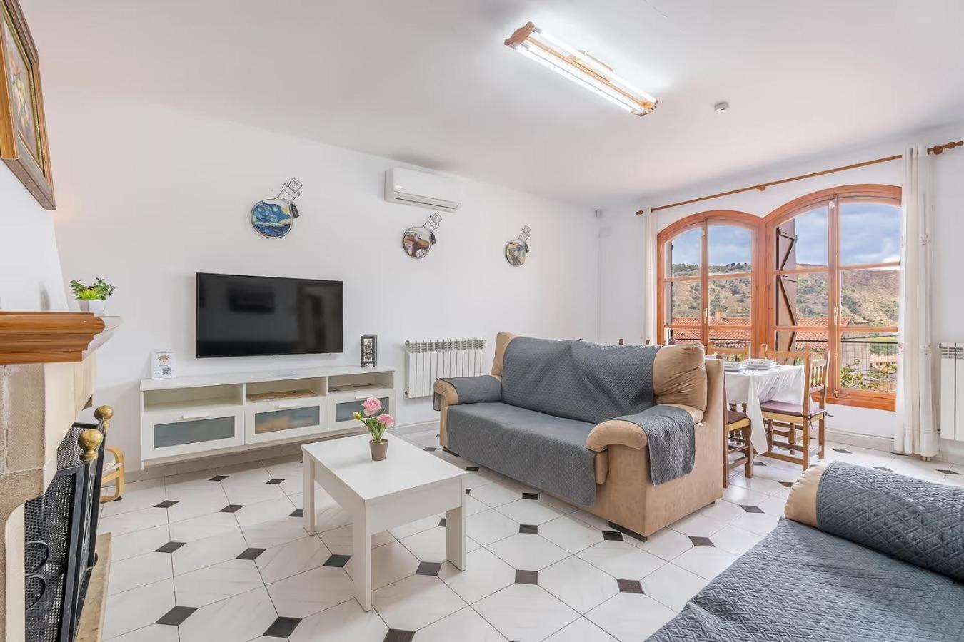 Casa Rural Vistablanca En Una Sola Planta Con Bonitas Vistas Y Piscina - Junto A La Capital Y La Alhambra Cenes De La Vega Exteriér fotografie