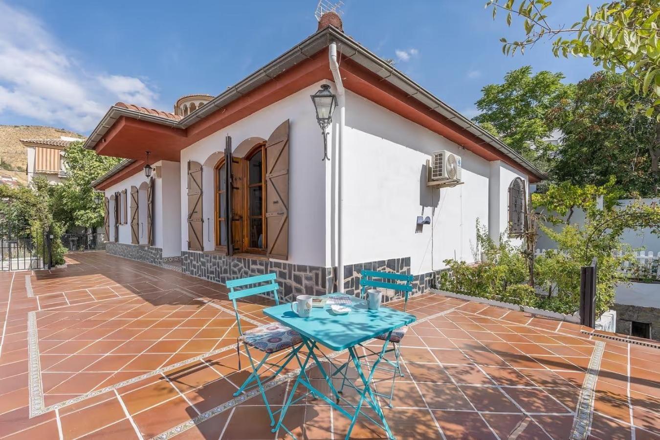 Casa Rural Vistablanca En Una Sola Planta Con Bonitas Vistas Y Piscina - Junto A La Capital Y La Alhambra Cenes De La Vega Exteriér fotografie